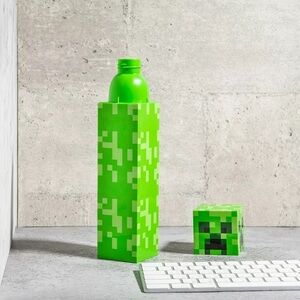 Creeper Minecraft water bottle little boys zak